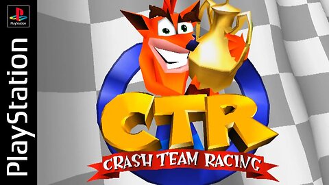 CRASH TEAM RACING (PS1) - Gameplay do jogo de corrida do Crash, o Crash Kart! (Dublado em PT-BR)