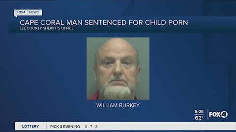 Cape Coral man sentenced for child porn