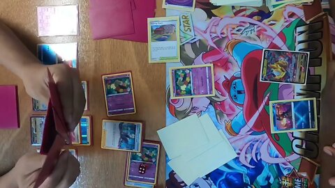 Giratina VStar/Leafeon VStar vs Hisuian Goodra VStar at @The Local Game Store | Pokemon TCG