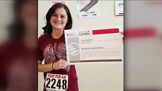 Sara Uebele, a double lung transplant survivor, to do Fight for Air Climb this weekend