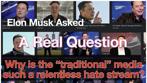 Elon Musk Asking A Real Question