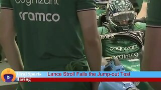 Stroll fails FIA Jump out test