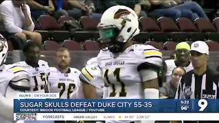 Sugar Skulls win at Duke City 55-35
