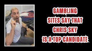 Chris Sky is Top 3 Candidate in Toronto according to Gambling Sites!
