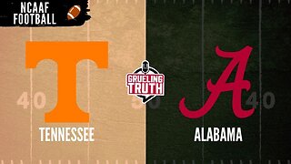 College Football Betting Show: Tennessee vs Alabama Preview and Prediction!