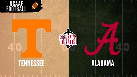 College Football Betting Show: Tennessee vs Alabama Preview and Prediction!