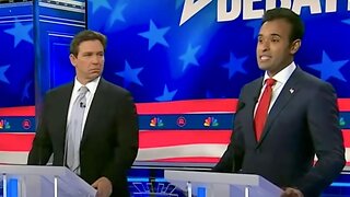 Vivek Brings Up Dasantis' Bootgate During Republican Debate