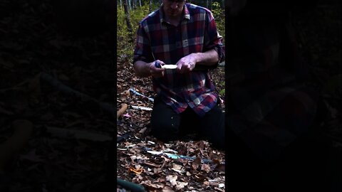 How to Craft a Campfire Pot Hanger. Debris Hut Survival Shelter and Bushcraft Primitive Skills