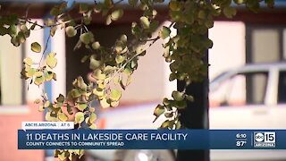11 deaths in Lakeside Care facility