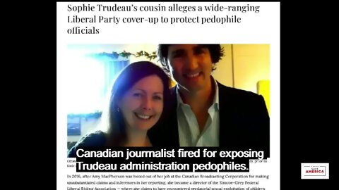 Reporter fired for exposing Trudeau and his administration of pedophiles