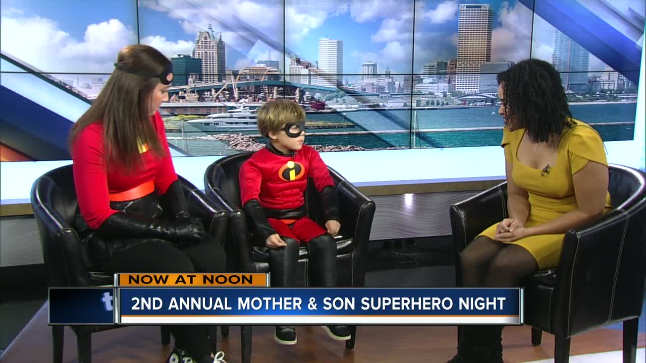 2nd annual mother and son superhero night