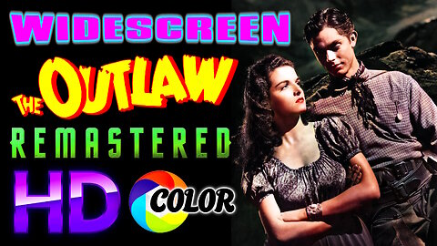 THE OUTLAW - FREE MOVIE - HD REMASTERED WIDESCREEN - COLORIZED - Starring Jane Russell