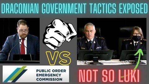 Brendan Miller EXPOSES draconian government tactics in this emergency commission question period