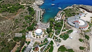 Sensational drone footage captures ancient Kallithea Springs in Greece