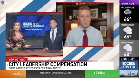 CBS Austin: City of Austin Pays Much More Than Positions of Leadership at State & Federal Levels