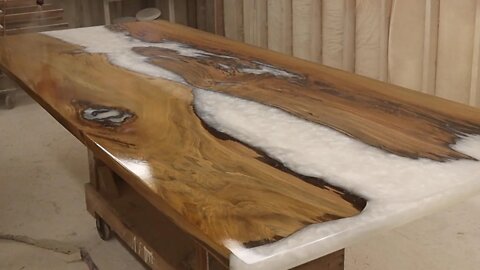 Epoxy Upside Down Pour with Sinker Cypress