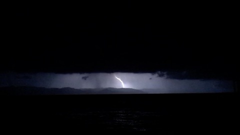 Incredible Tropical Lightning Storm in Puerto Vallarta Mexico