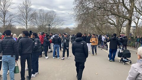 Live from speakers corner, Uncle Usman, Hashim, Mansour and Siraj.