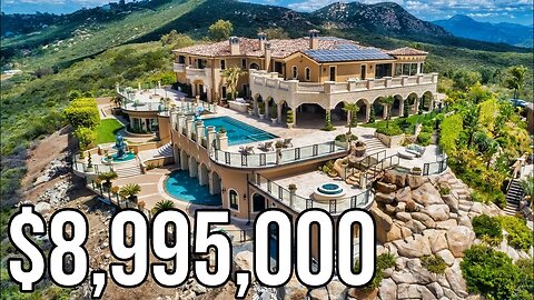 $8,995,00 Palatial Mountaintop Estate | Mansion Tour