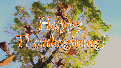 Happy Thanksgiving Greeting Card 4