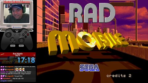 Rad Mobile [Arcade 1990] Trans American Speed Race [17'18"]