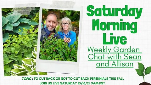 ☕ Should You Cut Back Your Perennials? | Saturday Morning LIVE Garden Chat ☕