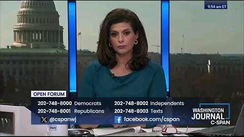 3 phone calls on CSPAN- what do you think