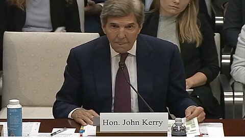 Climate Envoy Kerry Won't Be Transparent With Congress