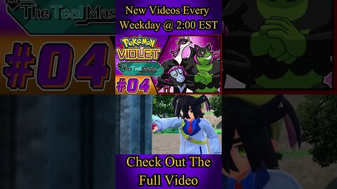 Pokemon Violet The Teal Mask Part 4 Video Highlights #Shorts