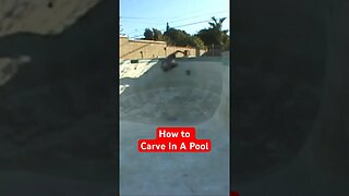 How to Carve a Backyard Pool or Bowl #poolskateboarding #poolskating #skateboarding #tobyburger