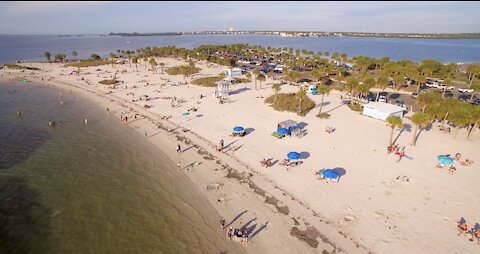 Fred Howard Park Fl by drone