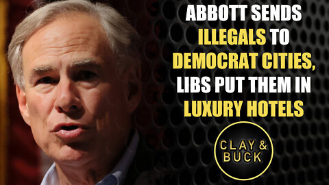 Abbott Sends Illegals to Democrat Cities, Libs Put Them in Luxury Hotels