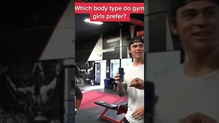 Asking gym girls what boy type they prefer…