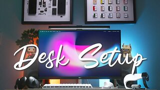 My 2023 Upgraded Desk Setup Tour! (Accessories + GIVEAWAY!!!)