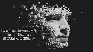 Remote Viewing Consciousness, We Figured it Out & Its an Interactive Matrix Simulation