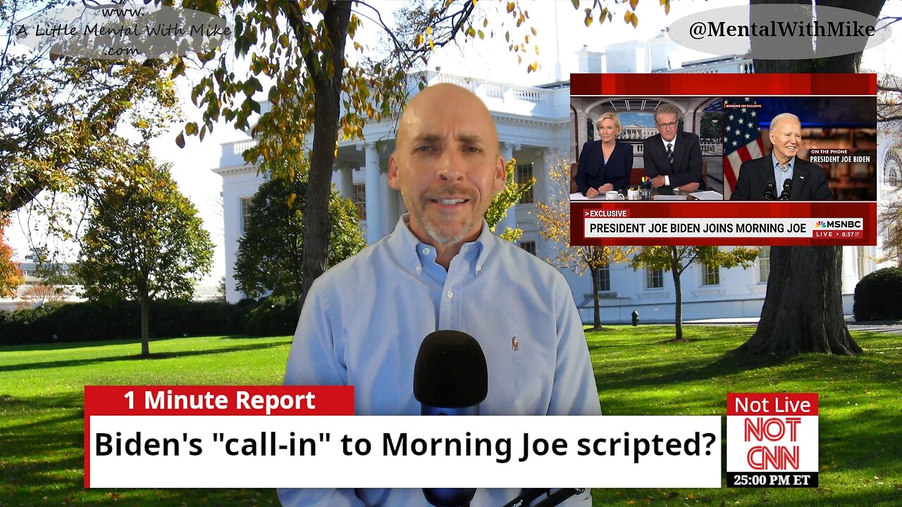 20240708 Not CNN   1Min   Was Biden's Call In To Morning Joe Scripted