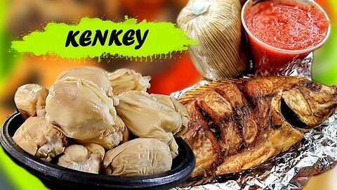 Obaapa Fie Eps 6 || cooking Natural #Food Ga Kenkey using simple methods