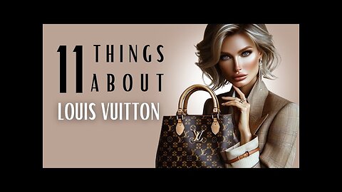 11 Things You Didn't Know About LOUIS VUITTON