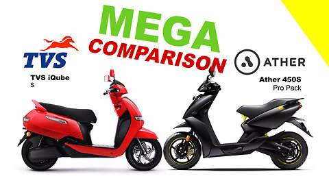 MEGA COMPARISON | TVS iQube vs Ather 450S | Kuch Bhi