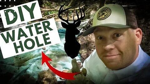 DIY Waterhole for Deer (And Other Critters)