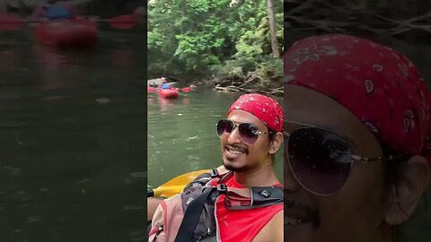 Kayaking at White Water Village, Meghalaya 5 #shorts