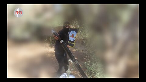 (EN Translated) Al Quds Brigades (PIJ) shelling the Fajja military site, Gaza, July 15, 2024.