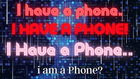 I Am a Phone! | Official Lyrical Music Video!