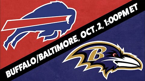 Buffalo Bills vs Baltimore Ravens Predictions and Odds | Bills vs Ravens Preview | Oct 2