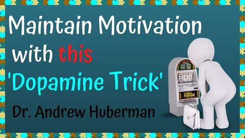 "Celebrate Your Wins, but Not Every Win" - How To Maintain Motivation with Andrew Huberman