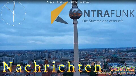 Kontrafunk Nachrichten Radio 16.April 2024 - 06:00 Uhr #news, #habeck, #baerbock, #denkeselbst