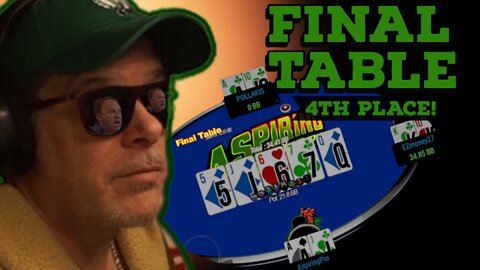 TRIPLE UP AT THE FINAL TABLE TO NO AVAIL: Poker Vlogger final table highlights and poker strategy