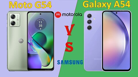 Moto G54 VS Samsung Galaxy A54 | Full comparison | which is best ? | @technoideas360