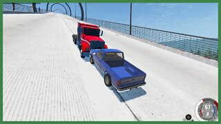 TruckFails | Trucks vs Cars #75 | BeamNG.Drive |TrucksFails