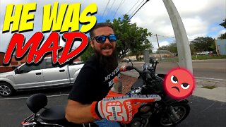 Harley Davidson riders are the WORST | This biker was MAD!